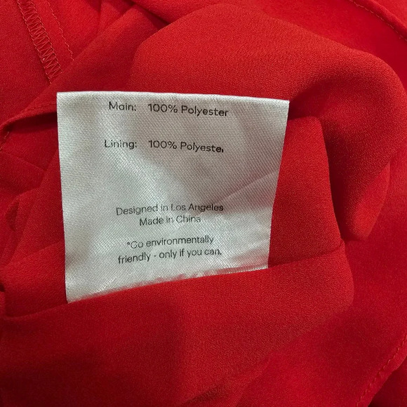 Fame and Partners Marse Gown Red Dress US 14 - Picture 5 of 13